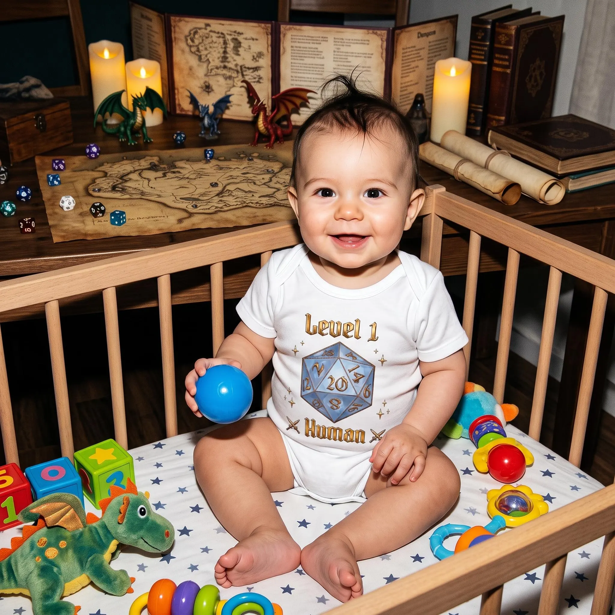 Level 1 Human Würfel