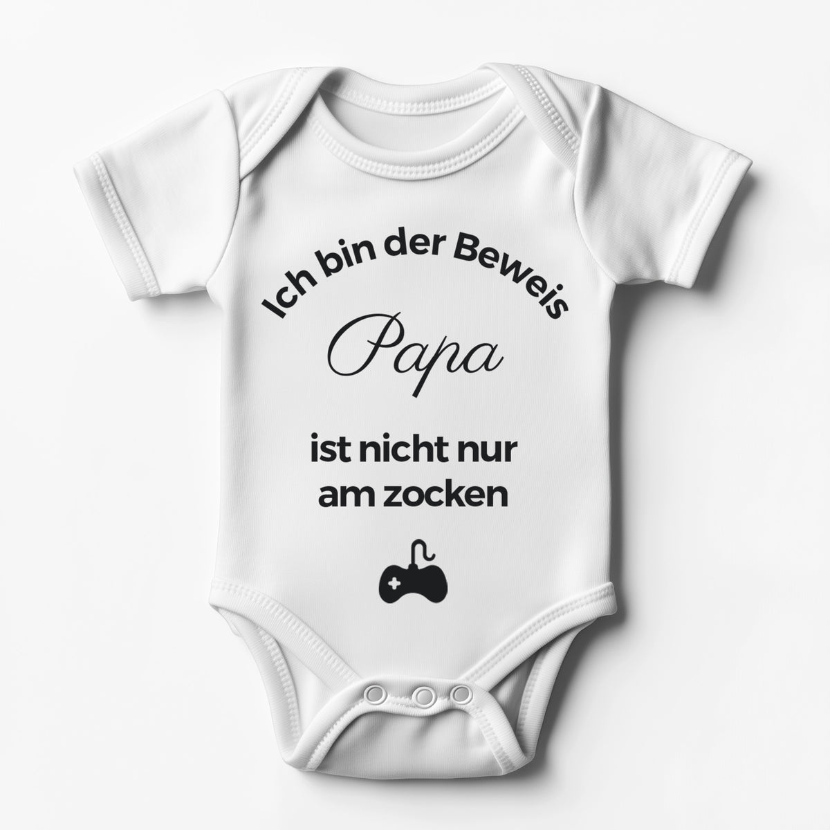 Der perfekte Baby Body für Gaming-begeisterte Väter